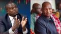 File photos of Kiharu MP Ndindi Nyoro and President William Ruto's aide, Farouk Kibet.